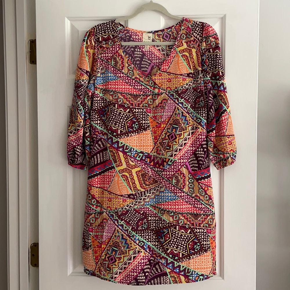 Pink Owl dress